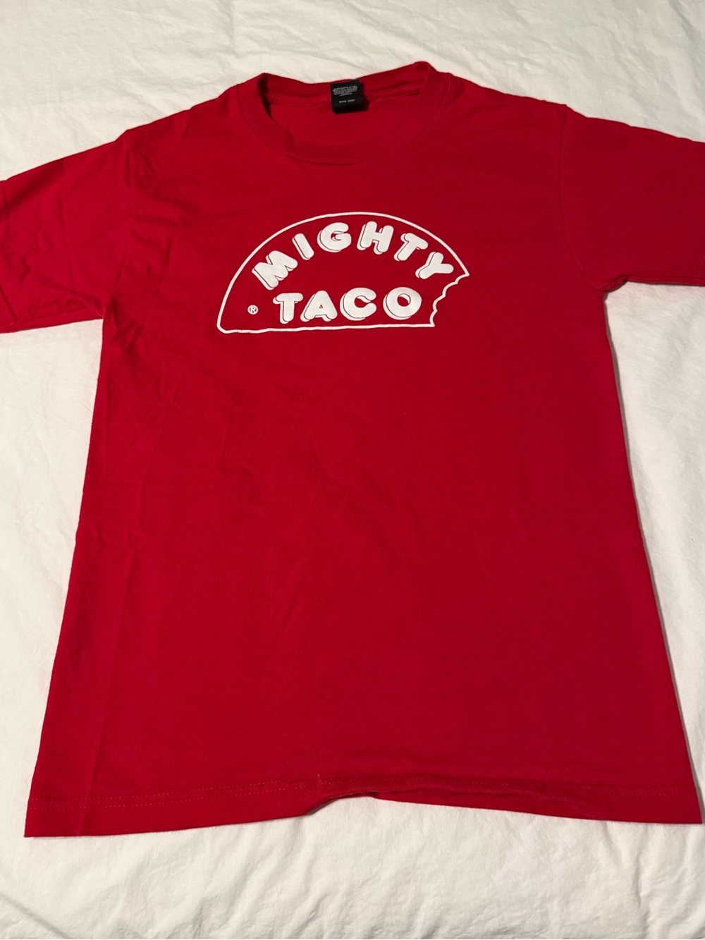 Mighty Taco men’s Red Graphic Tee